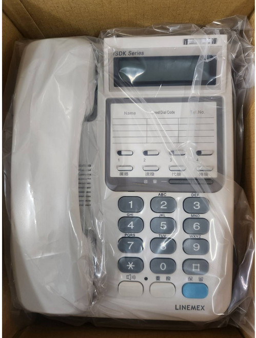 聯盟LINEMEX 顯示型數位功能話機, ISDK-4TD(2.0)