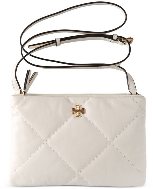 토리 버치 퀼팅 로고 크로스 백