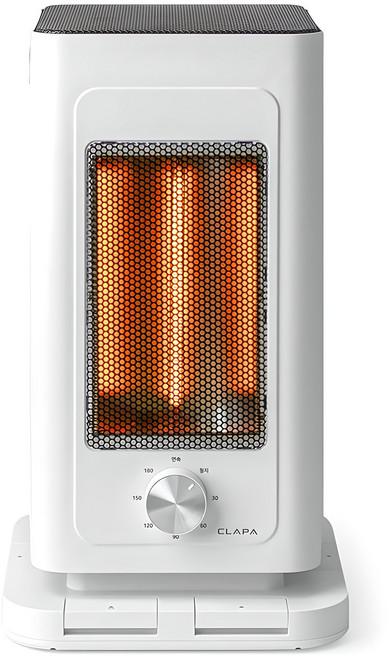 클래파 3초발열 카본히터 오방난로, 화이트, BOH-235