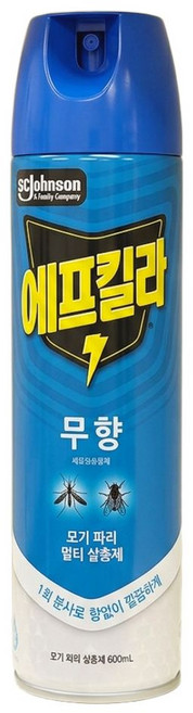 에프킬라 수성 에어로졸 살충제 무향, 600ml, 12개