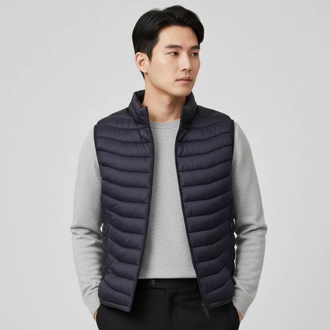 남자 경량 패딩조끼 남성 웰론패딩 겨울 베스트