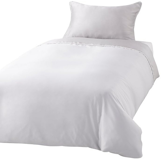 Francfranc 프랑프랑 실크 블렌드 이불 커버 세미더블 그레이