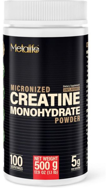 100% Pure Creatine Monohydrate Powder Canada-Made 1000 g 200 Servings 미분화 Powder Muscle Growth, 1.1 Pound (Pack of 1), 1개