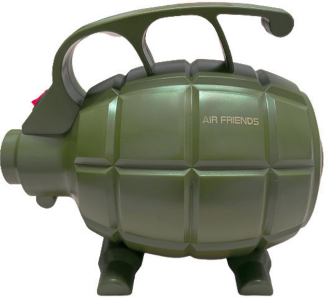 에어프렌즈 수류탄 전동펌프 600W + 보관가방, 그린, 1개