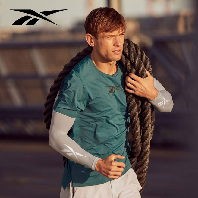 리복 컴프레션 암슬리브 팔토시 (RASL - 14011 14012), 그레이, 1세트