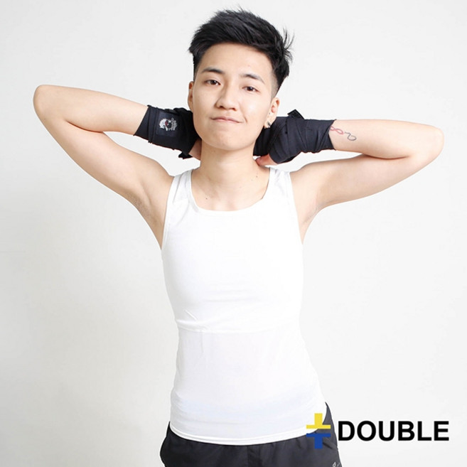 DOUBLE束胸 COOL MESH 套頭全身 上衣 (一般尺碼S-XL)