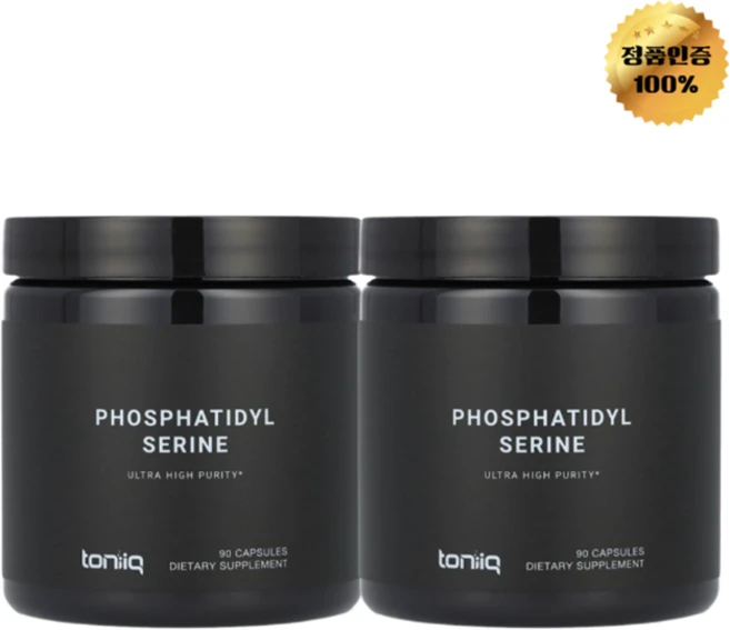 1+1 토니크 포스파티딜 세린 200mg 캡슐 90정, 2개 - 쿠팡