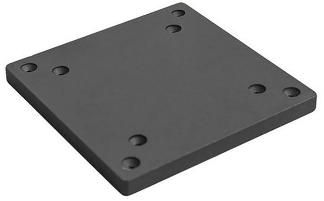 모니터 암용 카운터웨이트 - VESA 75/100 구멍이 있는 1.1kg(3.3파운드)/2.5kg(3파운드) 철 무게 플레이트 휴대폰 및 태블릿 마운트와 범용 호환 모니터, 3.3 Pounds