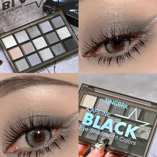 시멘트 그레이 팔레트 고발색 음영 스모키, 1개, 나이트 엘프 - 쿠팡