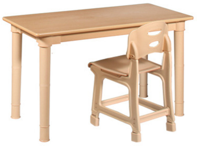 유치원 키즈 공부상 유아 1인 책상의자세트, 대형 칼라(1200x600), H540(유아), 비취세트