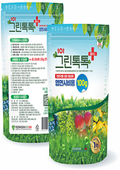 101그린톡톡 식물종합영양제 엽면시비용, 100g, 1개
