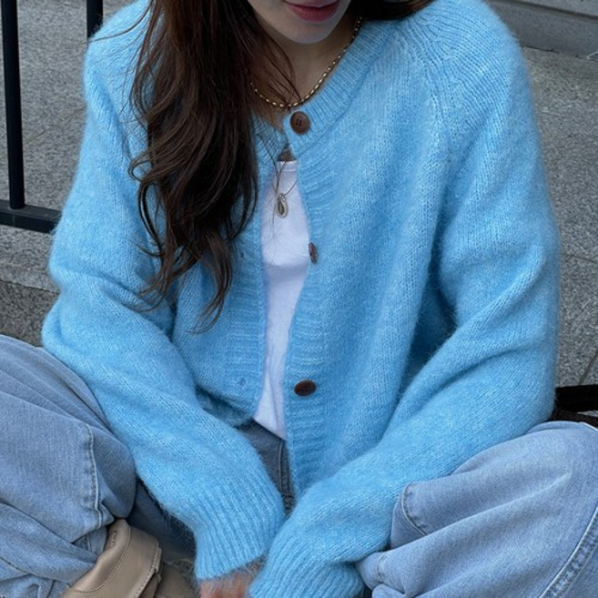 [난닝구/폭닥 폭닥한]뮤컨스 니트가디건