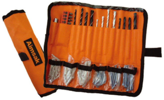 아임삭AC 다목적드릴비트세트 100pcs (BLACK), 1세트