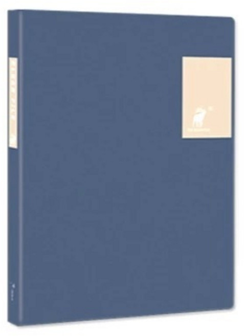 珠友 HP-06359 PP輕便文件夾 可收納A3紙張, 02莫藍, 1個