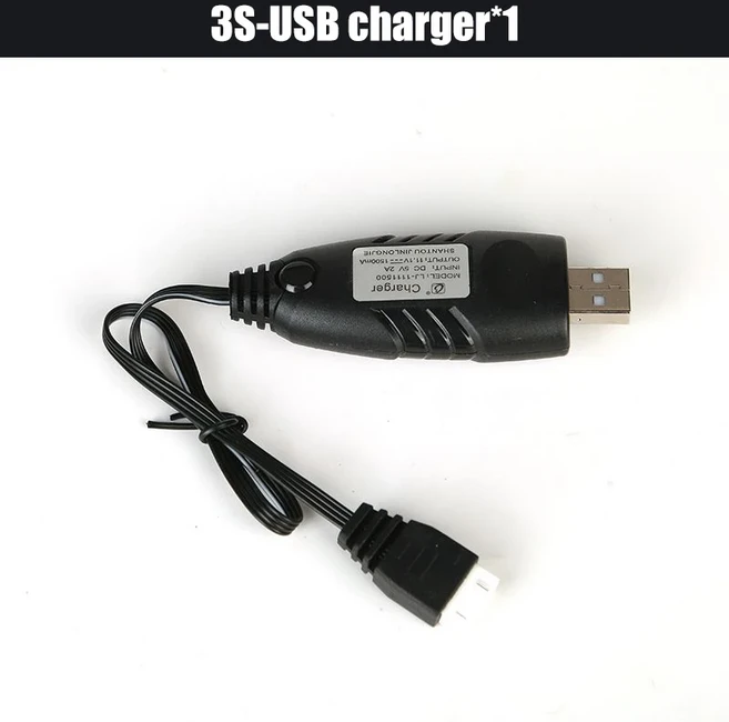 쿠쿠스토어 11.1V 2000mAH 3S 리튬 배터리 충전기 7.4v RC 취미 드롭쉽 도매 9522/9522PRO, 06 Charging cable