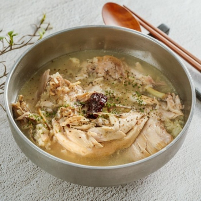 푸짐한집 영양 가득 능이버섯 오곡 삼계탕 1kg 2팩, 1개