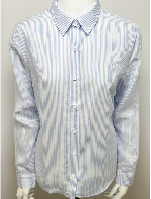 루이까스텔 여성 26년 S/S신상 51%세일 레귤러핏 스트라이프 긴팔 셔츠 #운동 #여행 #데일리 #디자인좋은 #컬러감 #골프 #파크 [NC 신구로]