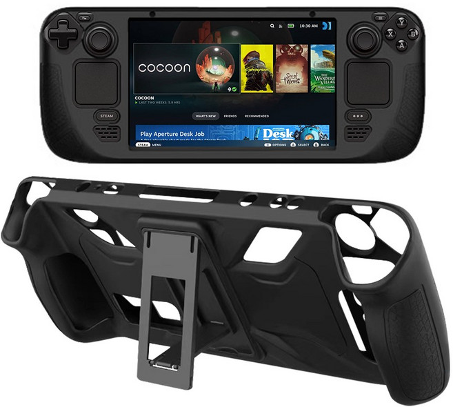 스팀덱 OLED 케이스 소프트 거치대 SL04, 1개, 블랙