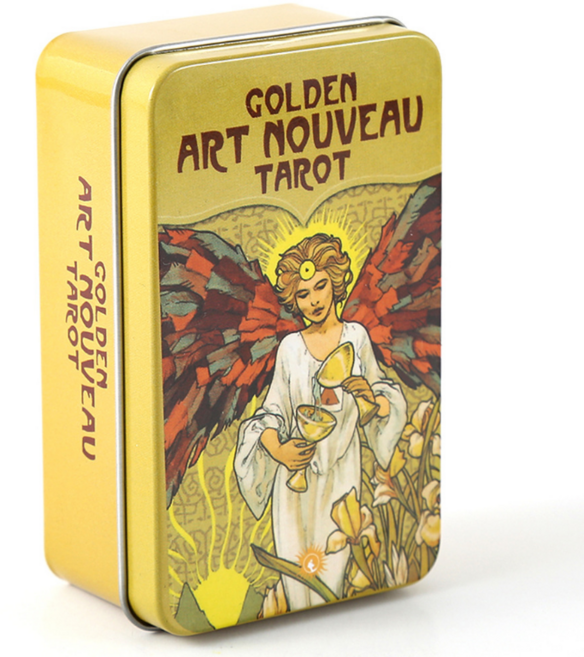 다가옴 타로카드 심리 운세 입문자용 유니버셜 웨이트 에디션, T20 골든 아르누보 타로, 1개