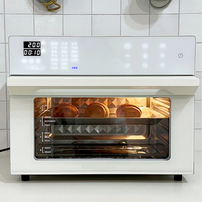 시즌앤홈 대용량 에어프라이어 30L 올스텐 오븐형, 크림화이트