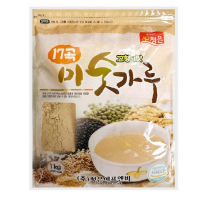 청은 17곡 미숫가루, 1kg, 4개