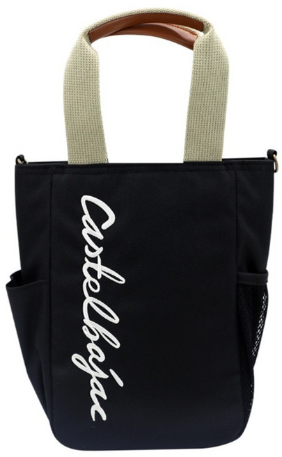 까스텔바작 보온보냉 버킷 파우치백 BWCM-GP201 골프가방 골프백 카트백 파우치 볼주머니, 블랙, 1개