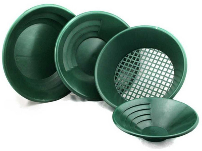 사금슬루이스 패닝팬 사금 채취 도구 4종 강 하천 금 골드팬, 2. 350x75 트레이, 1개