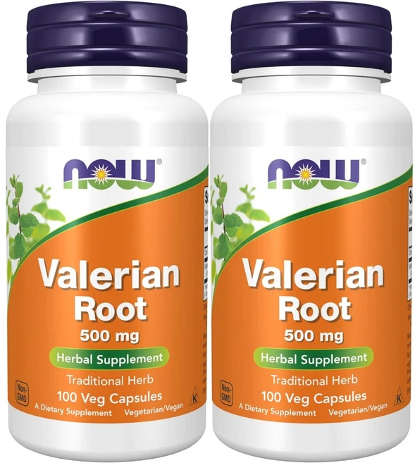 나우푸드 발레리안 뿌리 추출물 500mg 베지캡슐, 100정, 2개 - 쿠팡