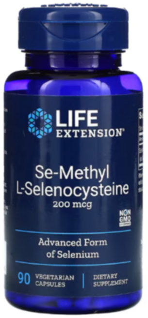 [정품보장]라이프 익스텐션 Se 메틸 L세레노시스테인 200mcg Life Extension 90정 X 1병, 1개