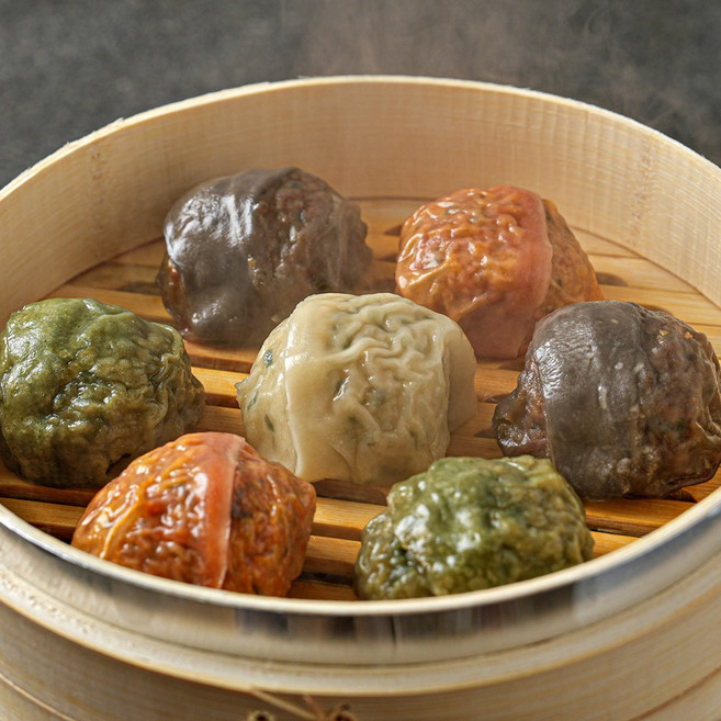 [제주 장인의집] 모듬 흑돼지 김치 문어 전복 수제 만두 혼합 세트 28알