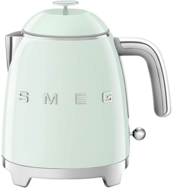 SMEG 스메기 전기포트 티포트 크림색상, 파스텔 그린