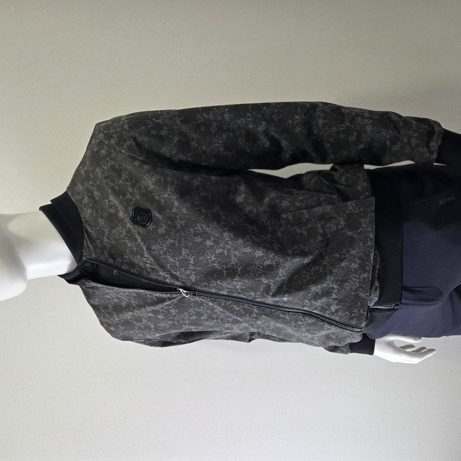 팬텀골프 양말증정 봄 남성 고급스러운 플라워 패턴 디테일 방풍 블루종 항공 점퍼 / 211E1JP102 일산 뉴코아 팬텀