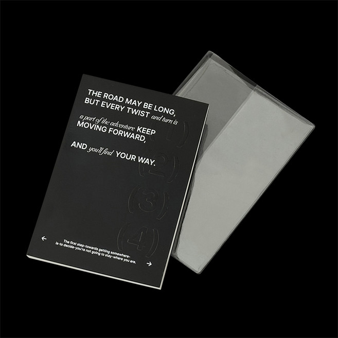 힛더로드 다이어리 만년 일기장 업무용 회사 다이어리 플래너, 블랙