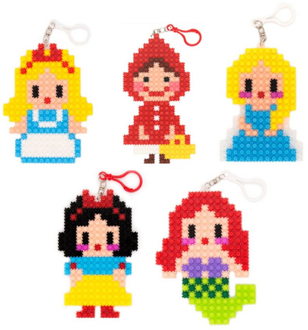 디폼블럭 8mm 공주 5종 세트, 혼합색상, 1개