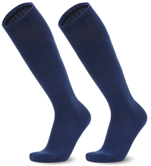 쿠쿠스토어 Loogdeel 축구 스포츠 양말 긴 무릎면 솔리드 컬러 어린이 레깅스 스타킹 발목 성인