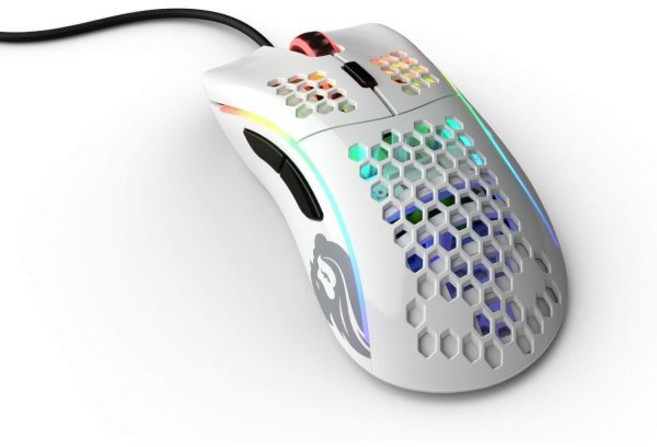 Glorious 글로리어스 모델 D- 마이너스 게이밍 마우스 광택 검정 GLO-MS-DM-GB 리퍼비시, Model D, Glossy White