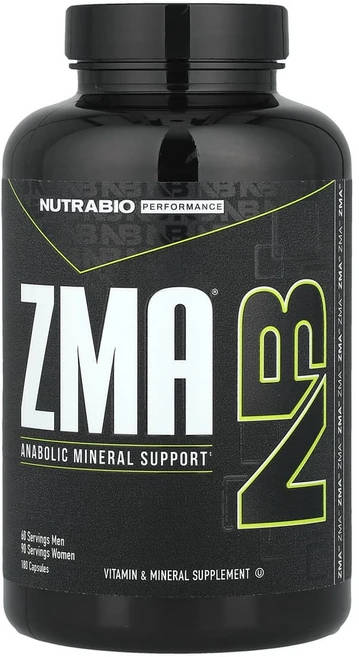 뉴트라바이오랩스 ZMA 아나볼릭 미네랄 베지 캡슐 180정, 1개 - 쿠팡