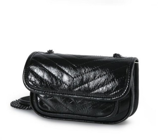 클래식 소가죽 퀼팅 크로스백(소)