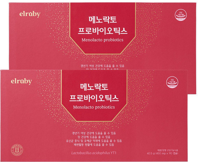 메노락토 프로바이오틱스, 90정, 2개