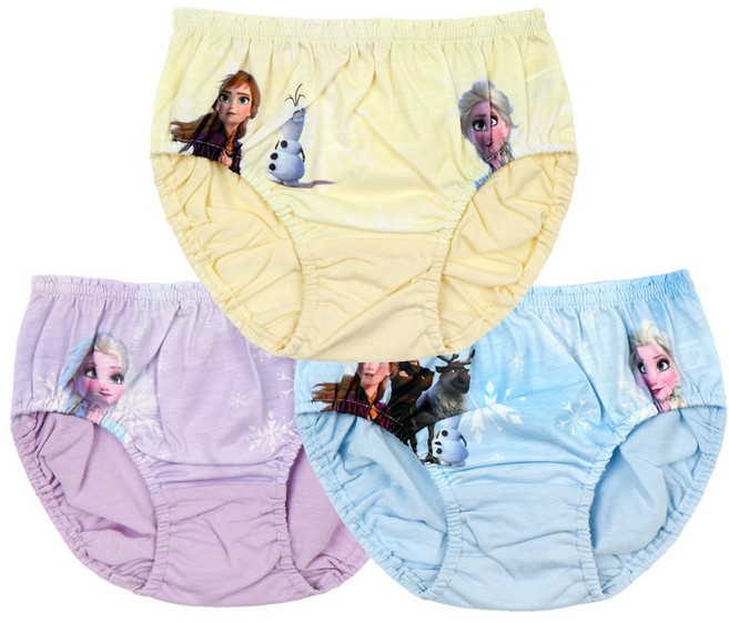 아동속옷 여아 겨울왕국팬티3매