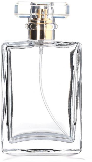 향수 공병 스프레이 용기 스크류타입 향수병 카타니아 골드투명캡 100ml, 10개