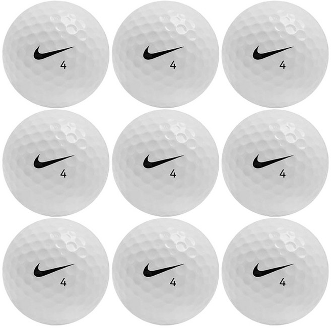 [샤인로스트볼] 나이키 [특/A+등급], 1세트, 30개입, 화이트