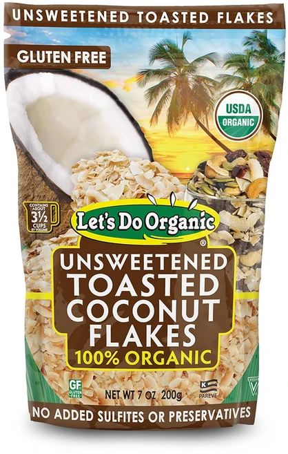 렛츠두 토스티드 코코넛 플레이크, 200g, 1개 - 쿠팡
