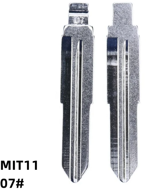 쿠쿠스토어 OEM 금속 블랭크 언컷 원격 키 블레이드 Keydiy KD Xhorse VVDI JMD 07 # MIT11R 5 개, 01 5Pcs