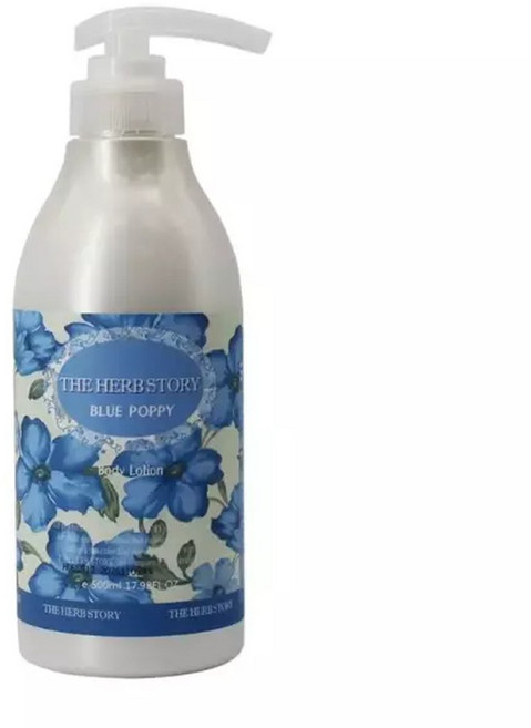 HS 바디로션 양귀비 500ml 008272 바디 리페어 바디로션 바디밀크 에멀전 해피바스 핸드 정말 풋케어 헤어, 1개
