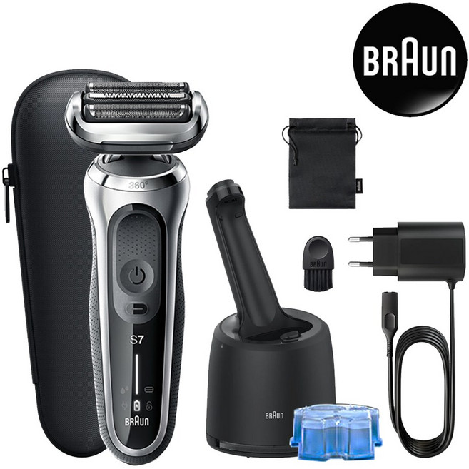 BRAUN 시리즈 7 면도기 5764, 71-S7000cc, 실버