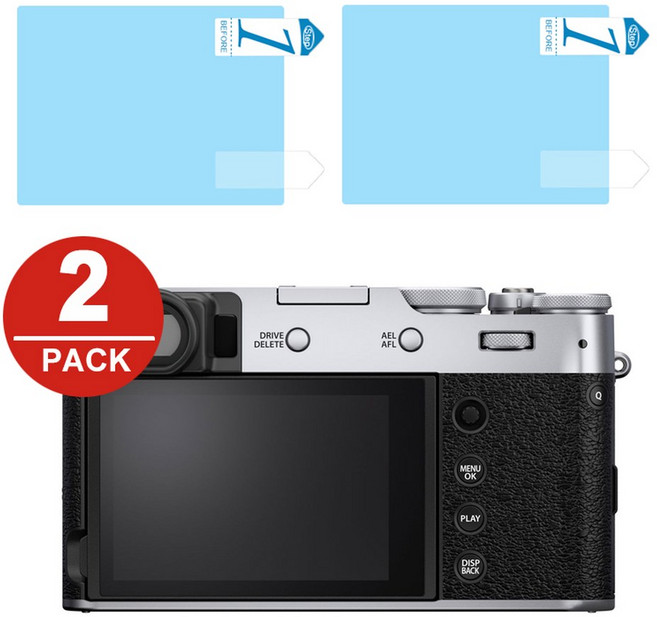 후지 디지털 카메라용 T5 E4 X100VI XT50 XE4 LCD 보호대 화면 XT4 T4 필름 XS10 X100V S10 보호 2X, X-S20, 1개, 7) X-S20