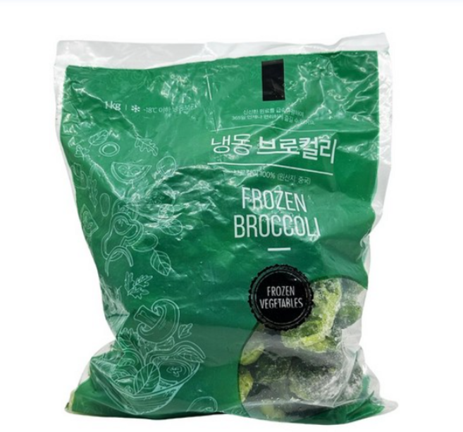 냉동야채 브로컬리 1kg, 1개