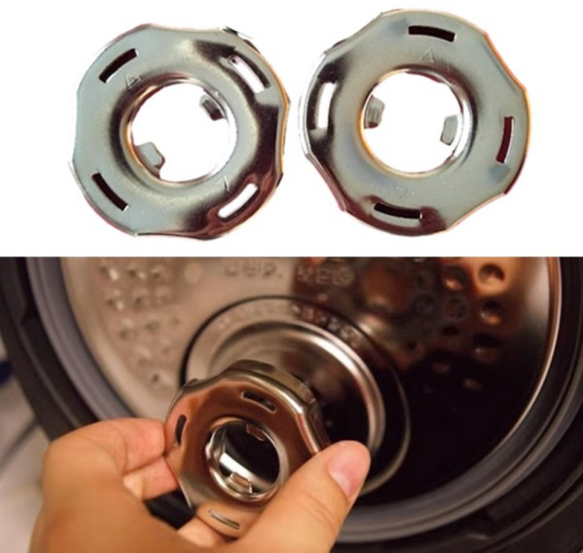 호환 한국 Fukuku 쿠쿠 밥솥 내부 커버 잠금 버클 스테인레스 별도 일반 버전, 1개