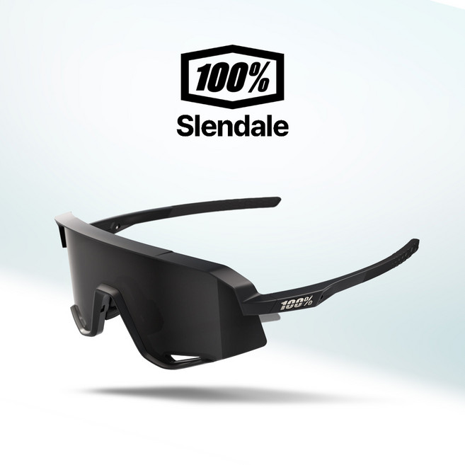 100% 고글 슬렌데일 자전거 야구 골프 스포츠 선글라스 100퍼센트 100프로(57), 1. 매트블랙/스모크(02), 1개